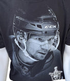 Reebok Men's Niklas Lidstrom Detroit Red Wings NHL Graphic Black Shirt Size L