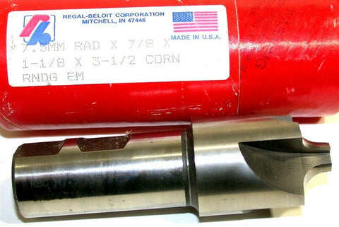 Regal Beloit 7.5MM Diameter Corner Rounding 4 Flute End Mill