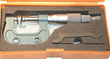 Mitutoyo 0-1" Disc Flange Micrometer w/ non-rotating spindle 169-203 -Calibrated