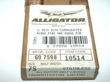 NIB ALLIGATOR PACK OF 6 SETS WITH HINGE AND GAUGE PINS 69 7598 10514 (QTY:9)