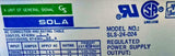 SOLA SLS-24-024 Regulated Power Supply 100-240VAC 24VDC @ 2.4A