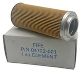 FIFE 04722-001 Pleated Filter Element (Lot of 2)