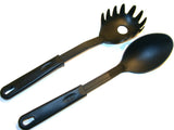 NEW NYLON KITCHEN PASTA FORK & SPOON SET FREE SHIPPING