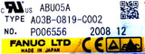 Fanuc A03B-0819-C002 Module Base Unit 5-Slot P006226-2008-12