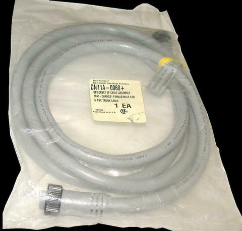 New Brad Harrison Daniel Woodhead  DN11A-0060+  Mini-Change Cordset Cable  5 Ft.