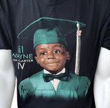 Fruit Of The Loom Men's Lil Wayne Tha Carter IV Graphic Black Shirt Size Large