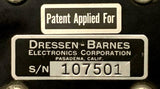 Dressen-Barnes 20-50 Regulated Power Supply 50 VDC 225 MA - SOLD AS IS