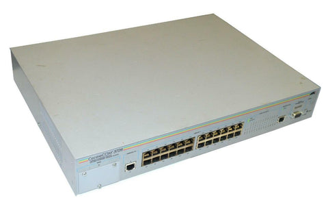 ALLIED TELESYN CENTRECOM AT-3726 10BASE-T ETHERNET SWITCH 115 VAC