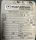 Marathon KVM182TTDW1312AA Motor 5 HP 3505 RPM 230/460V 3 Phase