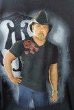 Anvil Men's Trace Adkins Intimate Evening 2012 Tour Black Shirt Size Large