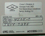 CTC Parker Automation  ATM-4505-0  Power Supply Module Access 4000