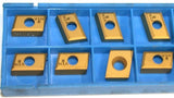 Lot of 8 New Valenite Indexable Milling Carbide Inserts CDEW 322.42R V1N