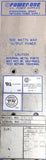 Power-One D.C. Power Supplies SPM2D1K Power Supply 500W Max Output Power 24VDC
