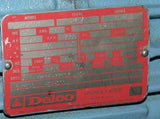 Delco  4G2054-2   3-Phase AC Motor W/Belt Tensioner Bracket 7.5 HP 460 VAC