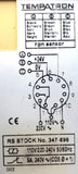 RS Tempatron 347-696 Monitoring Relay Timer 110-240V 50-60Hz 5A