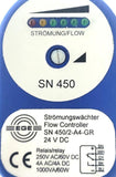 EGE Edge SN-450 Flow Controller 2-A4-GR 24VDC Relay 250VAC 60VDC 4A 1000VA 60W