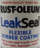 Rustoleum 271441 LeakSeal Flexible Rubber Coating 15 OZ. - Black