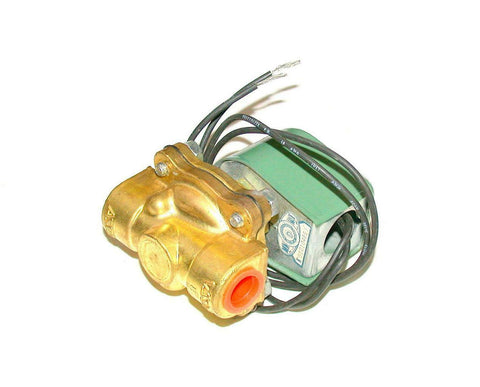 New Asco   8210D1  Red Hat Solenoid Valve 24 VDC 3/8 NPT