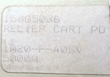 Sauer Danfoss 1A20-F-40SV-5000A Relief Cartridge Valve 158G5036