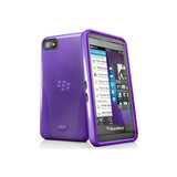 New iSkin VBBB10-PE3 Vibes Jelly Case for BlackBerry Z10 - Purple - FREE SHIPPIN