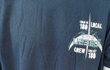 Alstyle Men's U2 360° World Tour Load In 180 Blue Steel Local Crew Shirt Size XL