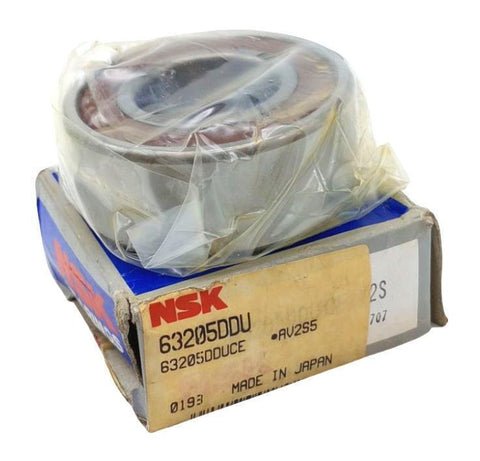 NSK 63205DDU Radial Deep Groove Ball Bearing 25mm x 52mm x 20.6mm Round Bore