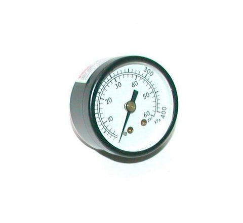 New Unbranded  P530154  Air Pressure Gauge 1-3/8" Face 1/8 NPT