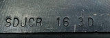 Sandvik Coromant SDJCR 16-3D Turning Insert Tool Holder 1" Shank 6" OAL