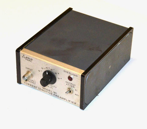 EG&G PARC 181 CURRENT SENSITIVE PREAMPLIFIER - SOLD AS IS