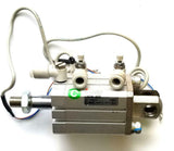 SMC 10-CDQSB25-15DM-M9B Pneumatic Cylinder W/ 2 Reed sensors D-M9B (3 Available)