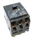 Square D QO340 3-Pole Circuit Breaker 40A 240VAC 3 PH 50/60HZ Plug-In Mount
