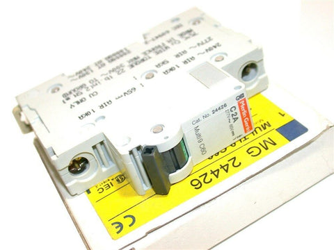 NEW MERLIN GERIN C60 2 AMP MULTI 9 C60 277V 1 POLE CIRCUIT BREAKER 24426