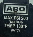 ARO R27231-600 Air Regulator 200PSI Max 180*F Max Temp. 1/2" NPT