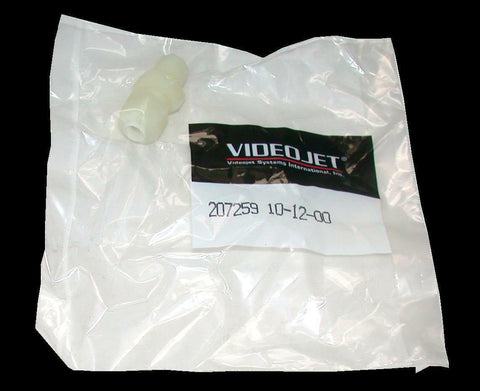 NEW VIDEOJET  207259  10-12-00  PLASTIC AIR FITTING