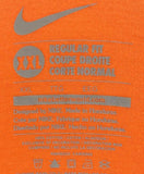 Nike Men's Orange Long Sleeve Shirt 100% Cotton Size 2XL