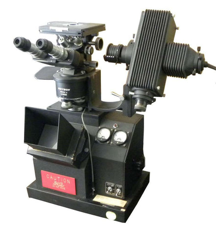 UNITRON SER. N MICROSCOPE W/ HIGH VOLTAGE POWER SUPPLY MODEL 55535 - SOLD AS IS