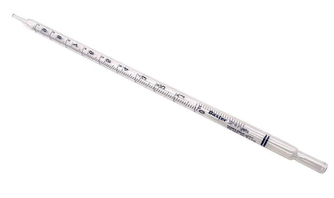 Baxter P4650-110 10ml in 1/10 10 mL Glass Serological Pipette (Pack of 100)