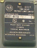 Allen Bradley  802TR1TD  Time Delay Oil Tight Limit Switch Series 1 Made in USA
