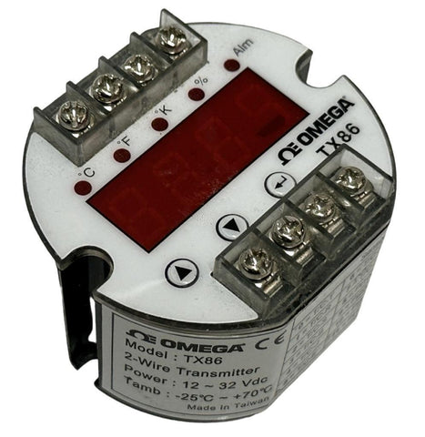 Omega TX86 2 Wire Temperature Transmitter 12-32 VDC