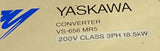 Yaskawa VS-656MR5 Converter 22.9 kW 30 KVA 230V 3 Ph CIMR-MR5A2018