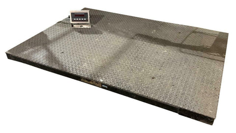 Pennsylvania Scale Co. 6600-60X84-20K Floor Scale 20,000 Pound Capacity 60 X 84"