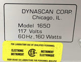 BK Precision Dynascan Corp. 1650 Tri-Output Power Supply 117 Volts - SOLD AS IS