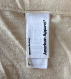 American Apparel Men's Maroon 5 2011 Graphic Tan Short Sleeve Shirt Size Large