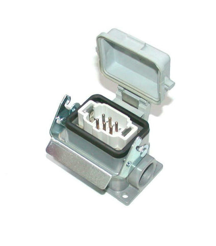 Phoenix Contact  1771176  Single Lever Top Entry Hood Connector W/Insert 6-Pin