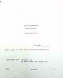 Chronetics Model PG-32A Pulse Generator Instruction Manual