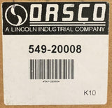 Orsco Lincoln 549-20008 Pneumatic Valve (2 Available)