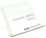 Fluke Model 910A True RMS Voltmeter Instruction Manual