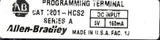 Allen-Bradley 1201-HCS2 Series A Programming Terminal Keypad 5VDC 160mA