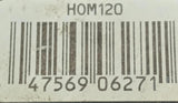 Lot of (2) Square D Homeline HOM120 1 Pole Circuit Breaker 20A 120/240VAC PlugIn
