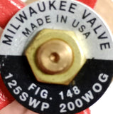 Milwaukee Valve Fig. 148 2" Gate Shut Off Valve 125 SWP 200 WOG